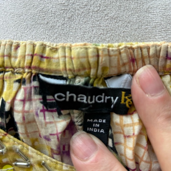 Chaudry embroidered cotton top - Picture 4 of 7